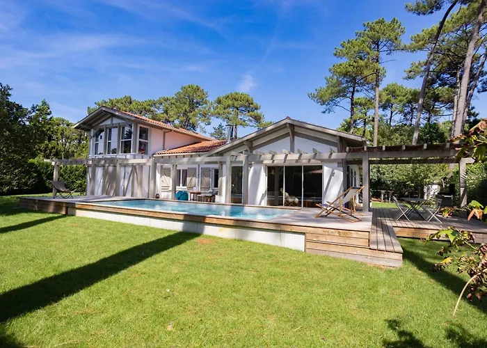 فيلة Renovee A Hossegor Avec Piscine Chauffee, Proche Golf Et - Fr-1-791-15 سورت-هوسيغور